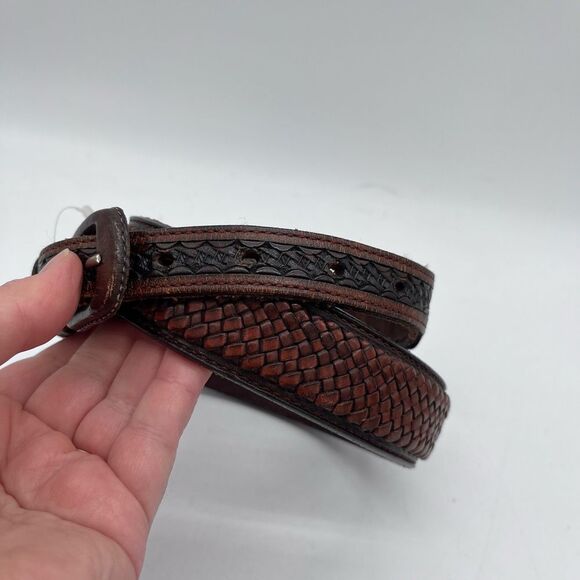 Full Grain Leather Belt Size 30 - Picture 2 of 6